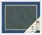 CustomPictureFrames.com Solid Wood Military Shadowbox - Cobalt Blue and Gold Mat - Standard - Multiple Frame Colors - Medals Ribbons Insignia Made in the USA